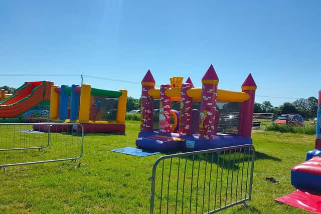The Mega Bounce Inflatable Play Park is coming to various locations in Northamptonshire this summer.