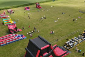 The Mega Bounce Inflatable Play Park is coming to various locations in Northamptonshire this summer.