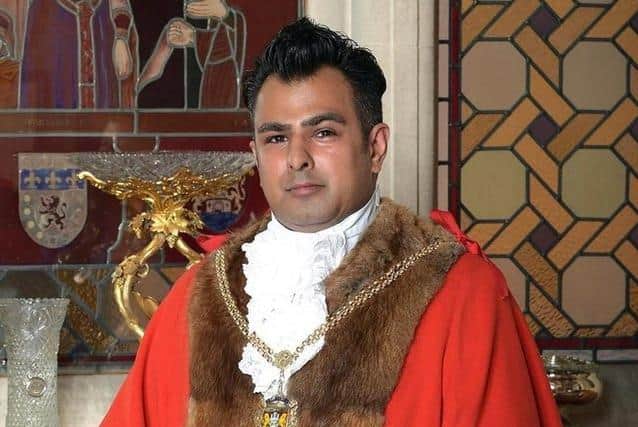 Cllr Choudary became Northampton's youngest ever mayor in 2019