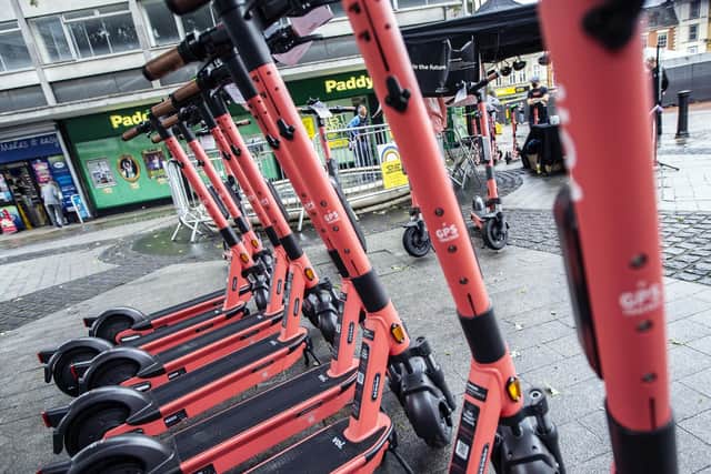 Voi scooters arrived in Northampton last year as an eco-friendly way of getting round town