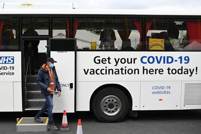 Pop-up clinics are being used to boost uptake of the Covid-19 vaccine before restrictions are lifted