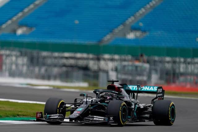 Hamilton won two GPs at Silverstone last year — but the Covid pandemic kept fans away