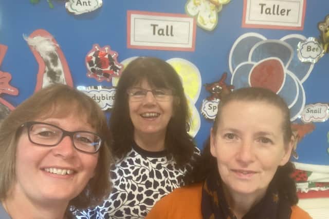 Owners of the playgroup. (Left to right): Carolyn Aindow, Sarah Prince and Diane Ridley.
