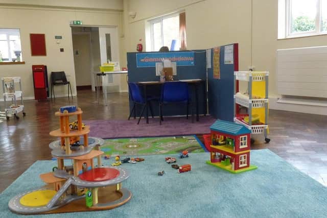 The playgroup has found a new home at The Sargeant Memorial Hall in Brafield-on-the-Green.