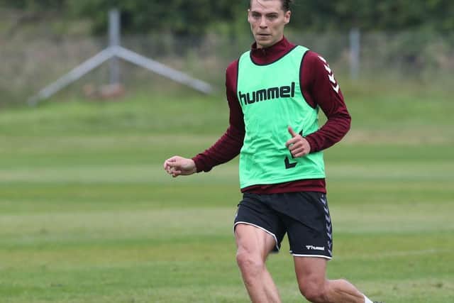 Sid Nelson training at Moulton College.