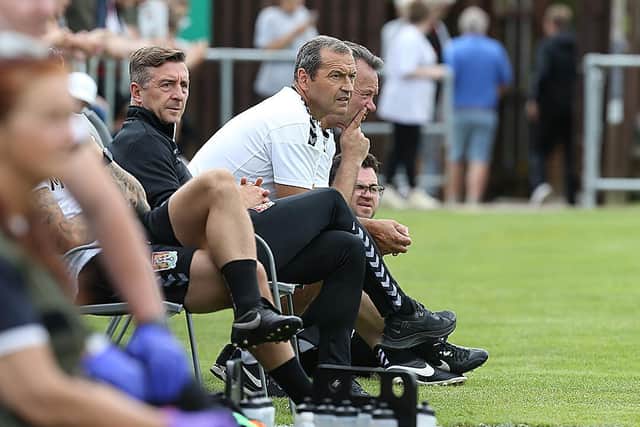 Jon Brady was joined by new assistant Colin Calderwood at Sileby.