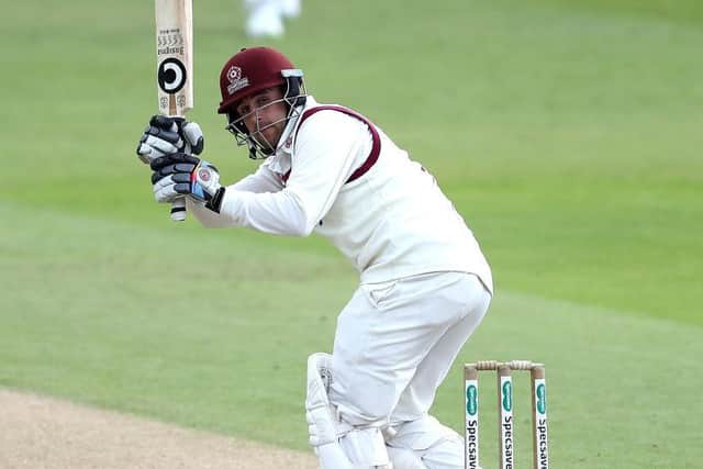 Charlie Thurston top-scored for Northants with 36 not out