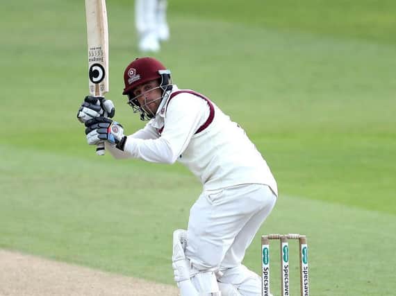 Charlie Thurston top-scored for Northants with 36 not out