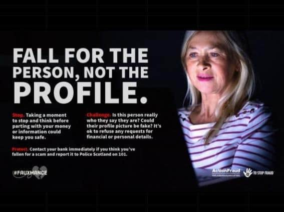 Action Fraud has a number of tips on spotting fakes on dating sites