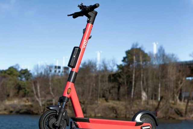 Voi launched their rental e-scooter scheme in Northampton last September