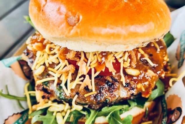 Enjoy Punjabi burgers by Saf's Kitchen.