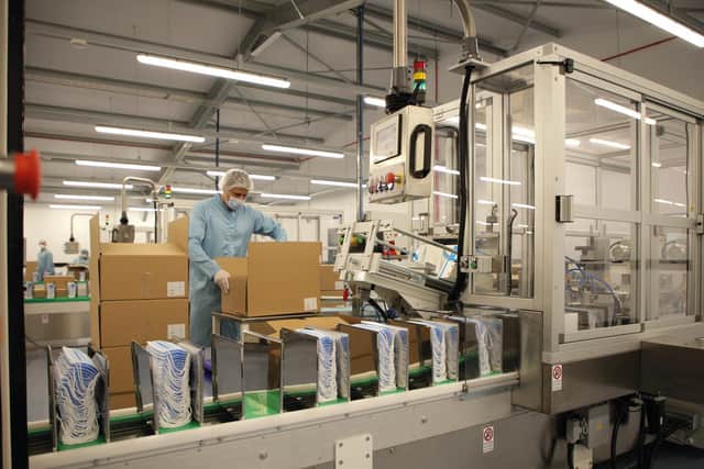 Inside the warehouse