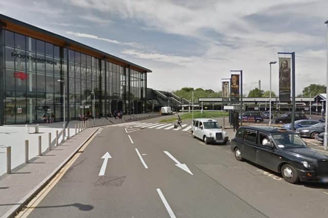 The family was picked up by a taxi driver from Northampton train station.