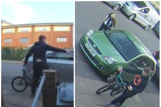 Police released images of two people they believe may hold key information about the attack in Balfour Road