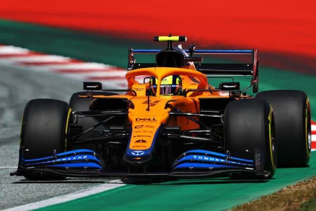 Norris roared to his third podium finish of the season in Austria