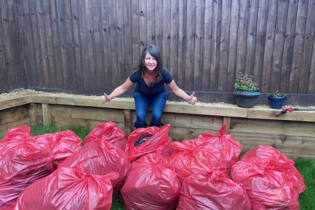 Michelle dedicated 30 hours to litter picking during the course of a week.