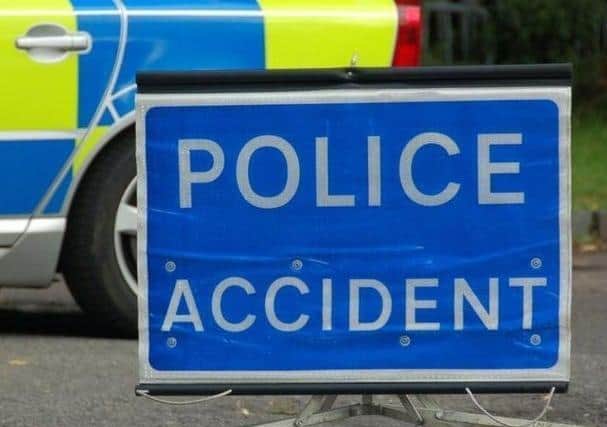 The A45 is partially blocked by a smash on Thursday morning