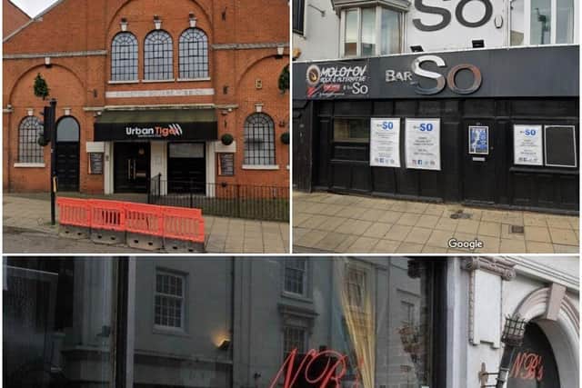 Urban Tiger (top left), Bar So (top right), NB's bottom. Photo: Google