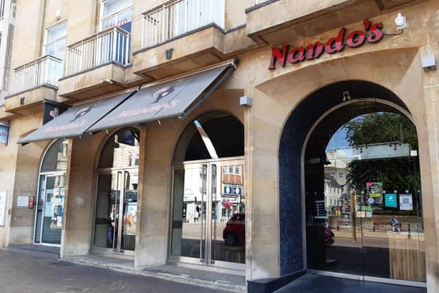 Nando's in Northampton town centre is closed.