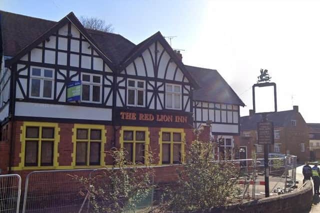The old Red Lion Inn on Harborough Road, Brixworth. Photo: Google