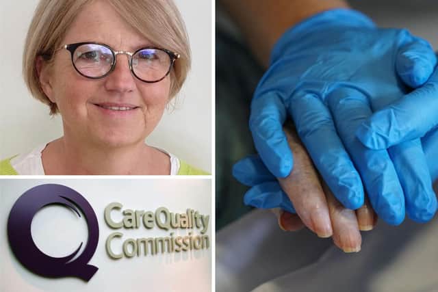 Former county head of social services Anna Earnshaw responded to this week's CQC report on care home deaths during the pandemic