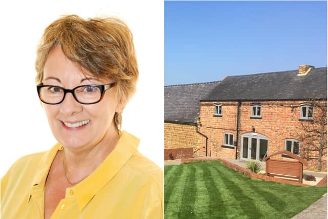 Elaine O'Leary is the chief executive of Northamptonshire ACRE which owns the Hunsbury Hill Centre (right).