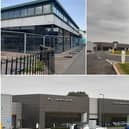 Guy Salmon Jaguar Land Rover has closed its Abington Square dealership (top left) and its showroom in Riverside, and opened its new headquarters in Swan Valley (bottom and top right)