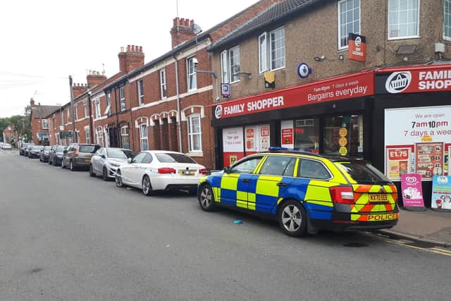 The incident happened near The Family Shopper