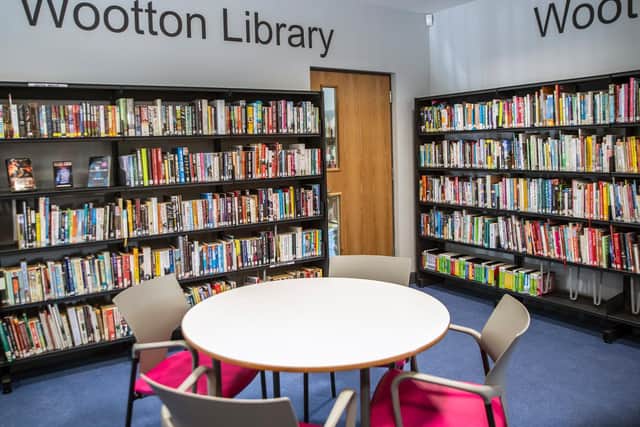 The new library, which proved popular on day one. Photo: Kirsty Edmonds.