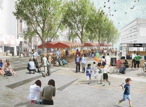 Planners want to make the Market Square a vibrant area in the middle of town