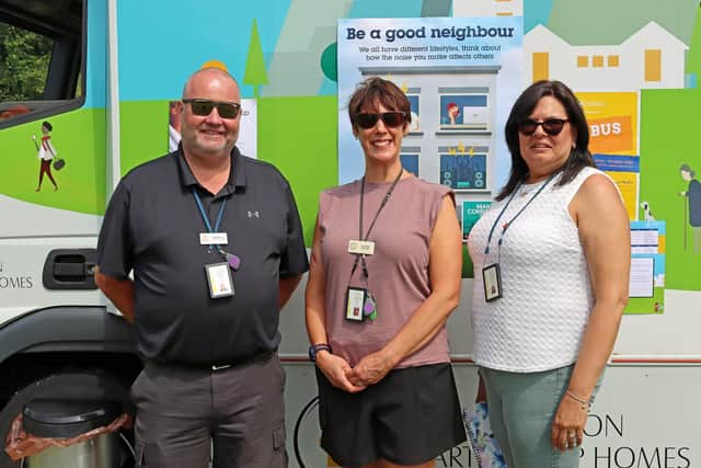 NPH staff at the community event.