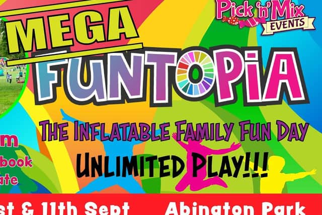 Funtopia will also be in the town next month.
