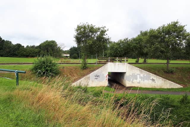 The Shelley Road underpass