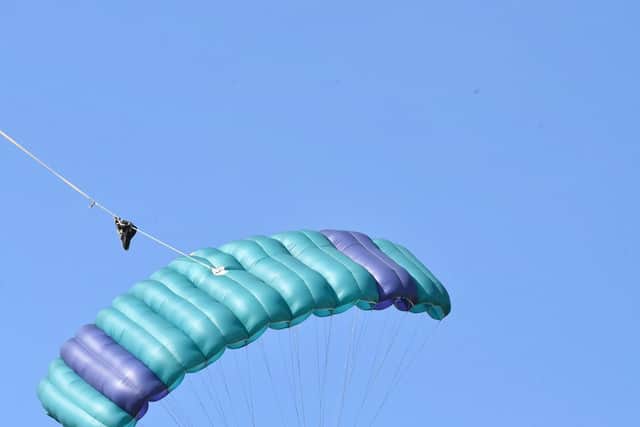 He jumped from 13,000ft