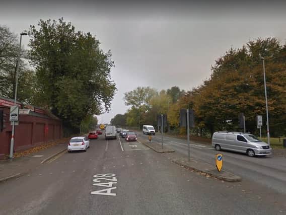 The major junction at Spencer Bridge Road and St Andrew's Road has been closed following a welfare incident.