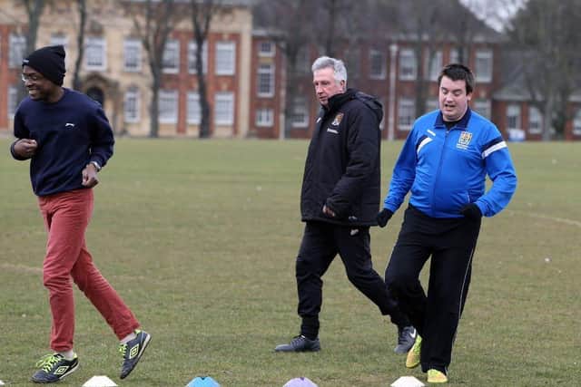 Northampton Town Football in the community is one of the many projects funded by NCF.