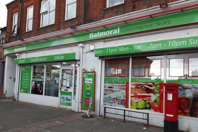 The incident happened near Balmoral Road Convenience Store