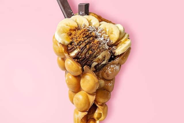 Bubble waffles will also be on offer.