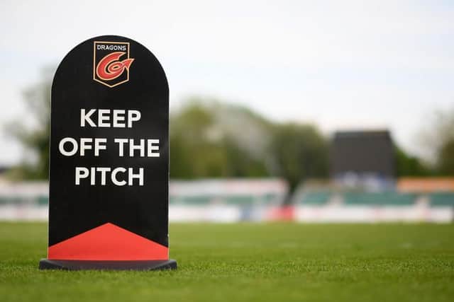 Newport relaid their pitch over the summer.
