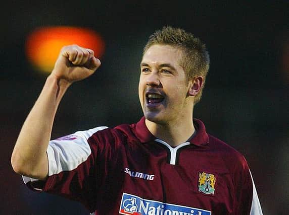 Luke Chambers during his Cobblers days in 2006.