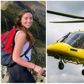 Air Ambulance medics flew seriously injured Megan Reeves to hospital in just 13 minutes