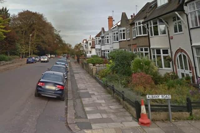 The jogger was running along Christchurch Avenue when she was assaulted