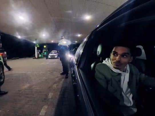 Debe was held at gun-point at Westbridge Garage on Thursday (August 12) at around 1.30am