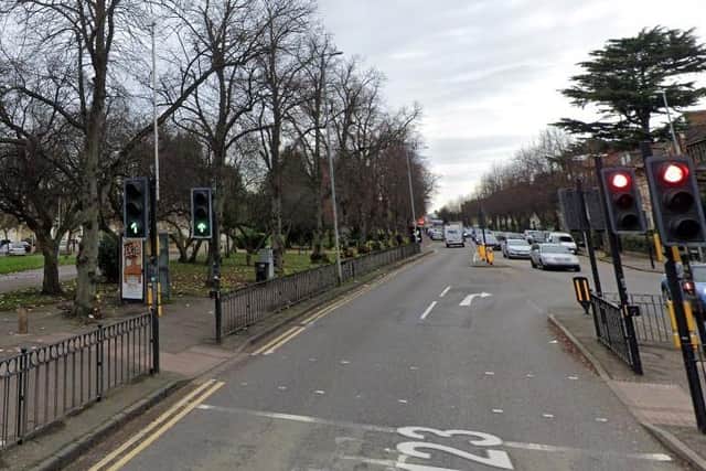 The woman was attacked on the Racecourse near Kettering Road