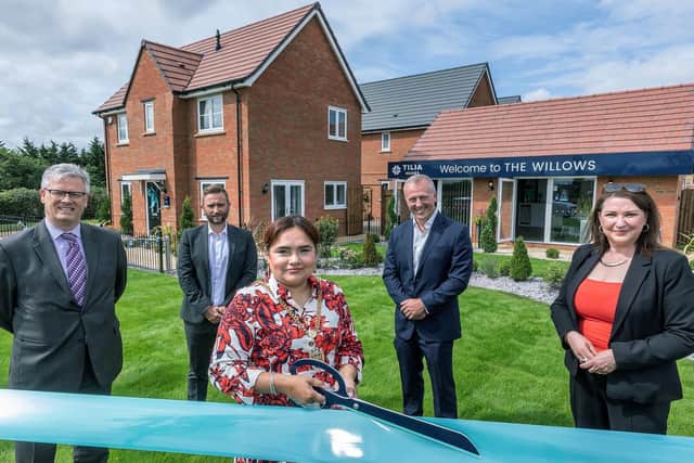 Northampton Mayor Rufia Ashraf attended the official opening ceremony at Landimore Park, Hardingstone