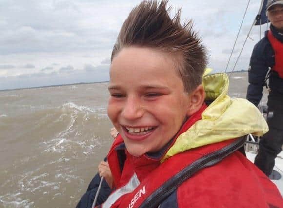 Daniel was diagnosed with cancer at the age of five.