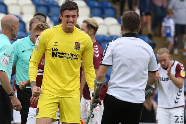 Liam Roberts was pumped at full-time on Saturday.