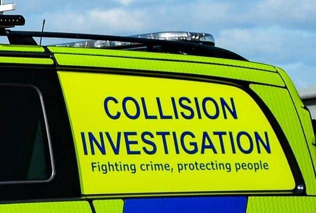 Crash investigators are working at the scene of a serious smash on the A43 this morning