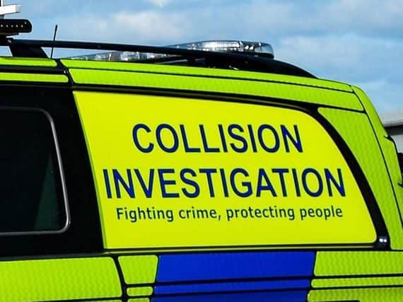Crash investigators are working at the scene of a serious smash on the A43 this morning