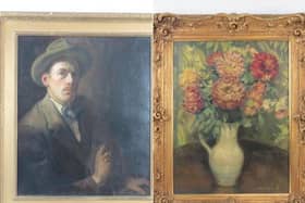Paintings by George Holland are set to be auctioned.